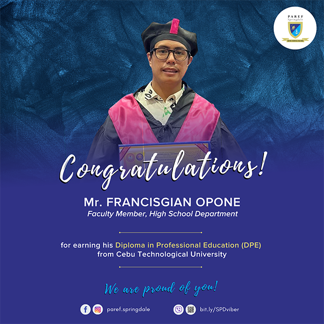 Faculty Achievement – DPE Gian